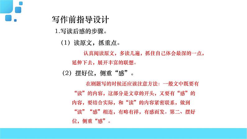 部编语文五年级下册习作:写读后感课件07