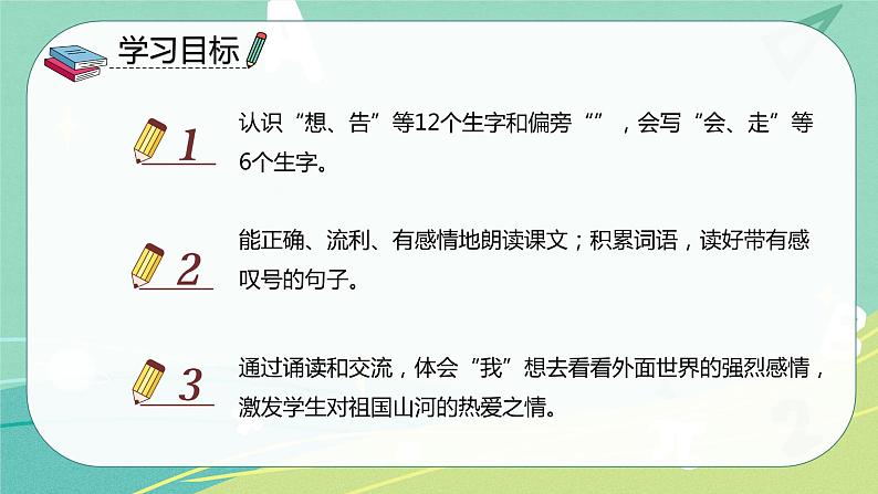语文部编版一年级下册第二单元 第2课 我多想去看看 课件(部编版)02