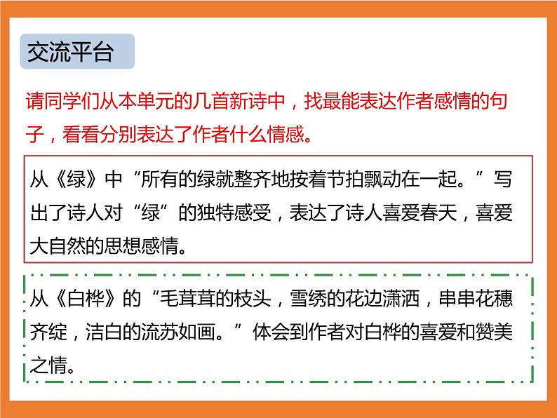 统编版4下语文 第3单元 语文园地 课件第6页