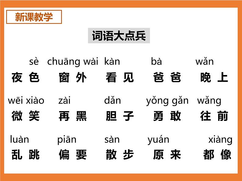 统编版1下语文 9《夜色》课件第4页