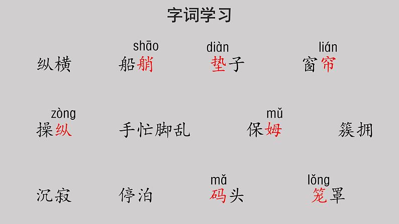 18威尼斯的小艇示范课件第1课时第6页