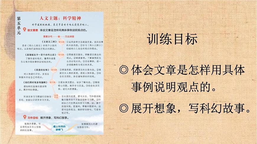 部編版語文六年級下冊 14 文言文二則 課件第1頁