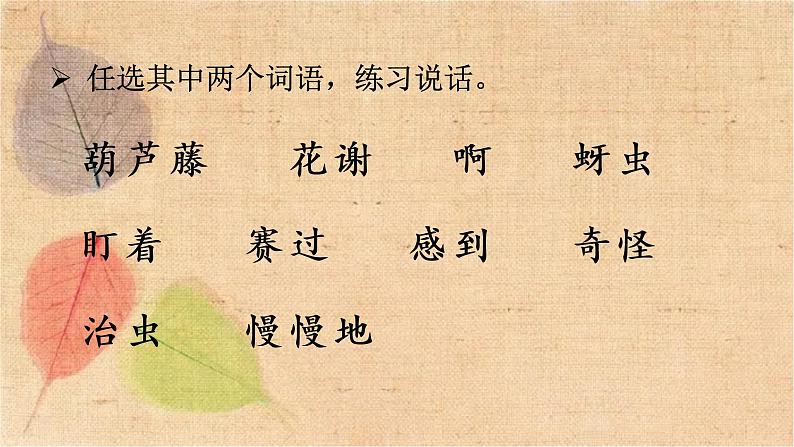 部编版语文二年级上册 14 我要的是葫芦 课件第6页
