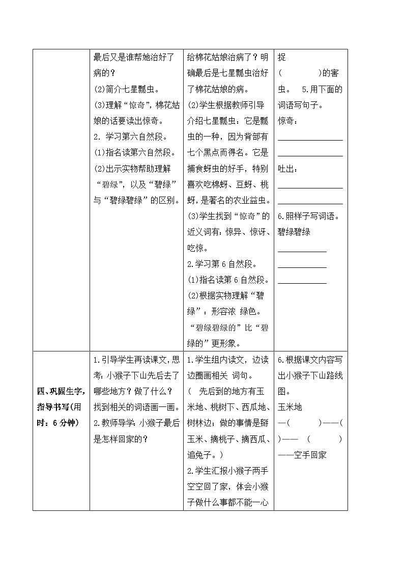 18 棉花姑娘 课件+教案教学反思+导学案+课堂实录+素材03