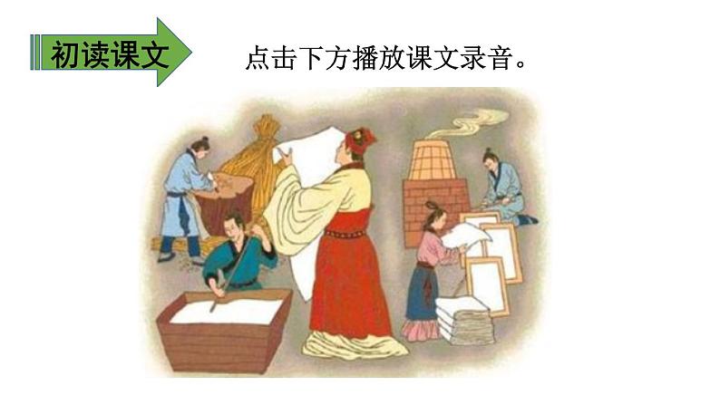 语文部编3下 第三单元 10.纸的发明 PPT课件第6页
