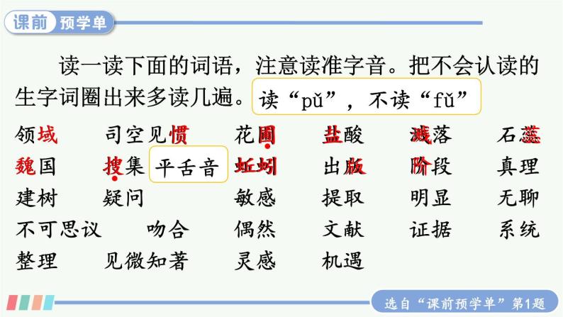 【人教部编版】六下语文 15 真理诞生于一百个问号之后（课件+教案）05