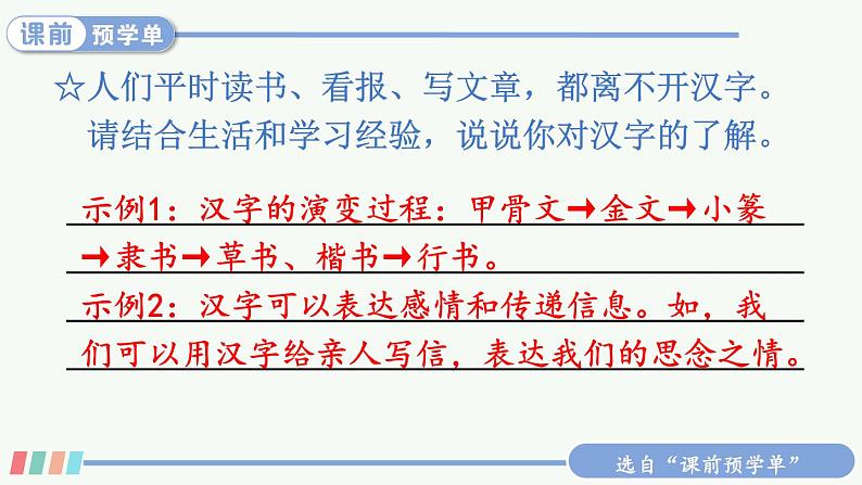 【人教部编版】五年级下册语文 综合性学习:遨游汉字王国(1)汉字真有趣(课件+教案)03