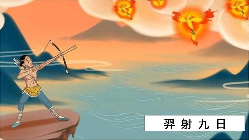 部编版二年级下册语文(教学课件)24.羿射九日第1页