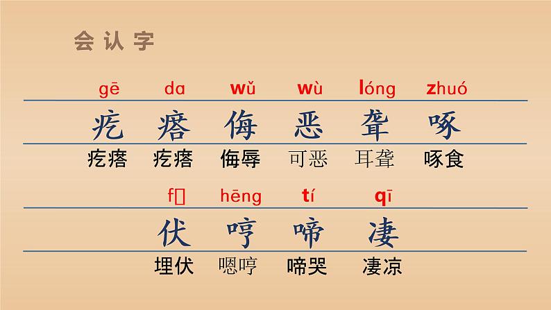 部编版四年级下册语文(教学课件)14.母鸡第7页