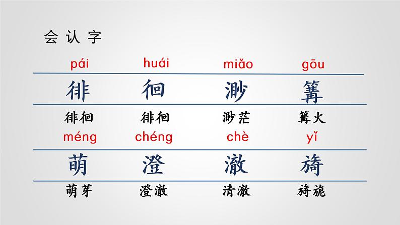 部编版五年级下册语文(教学课件)3 月是故乡明05