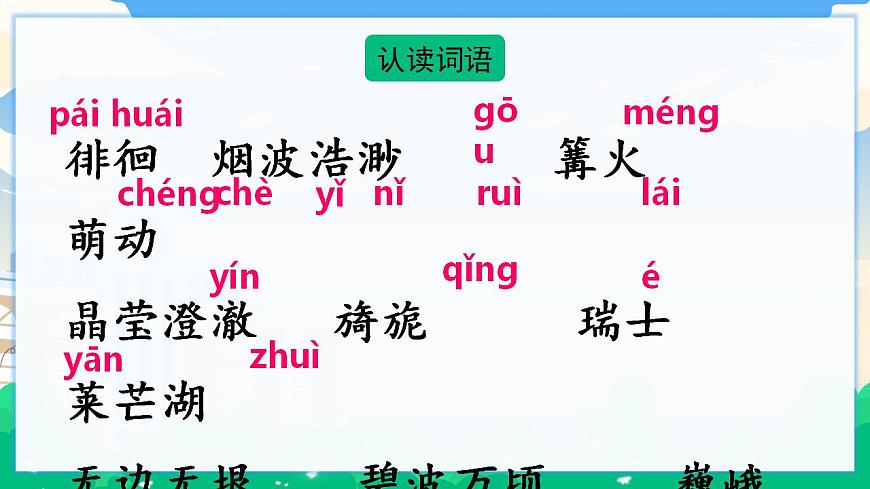 3 月是故鄉(xiāng)明  課件 第6頁