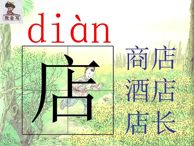 部编版四年级语文下册--1.古诗三首-宿新市徐公店(课件2)第5页