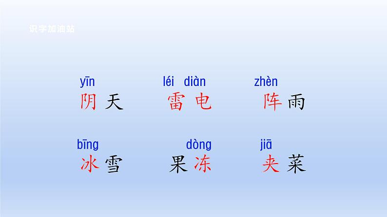 【2023同步精品课件】语文一年级下册 课件+素材(统编版)统编版一年级下册识字一 语文园地 课件+素材03