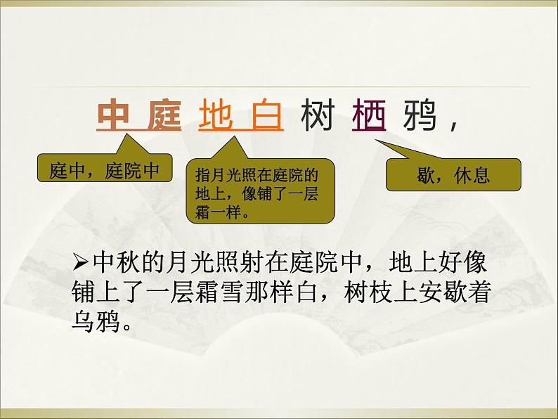 部编版六年级语文下册--4.古代诗歌三首-十五夜望月(课件1)06