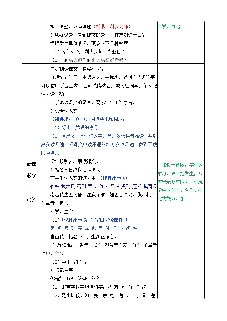 第六单元 19 剃头大师 课件＋教案＋素材02