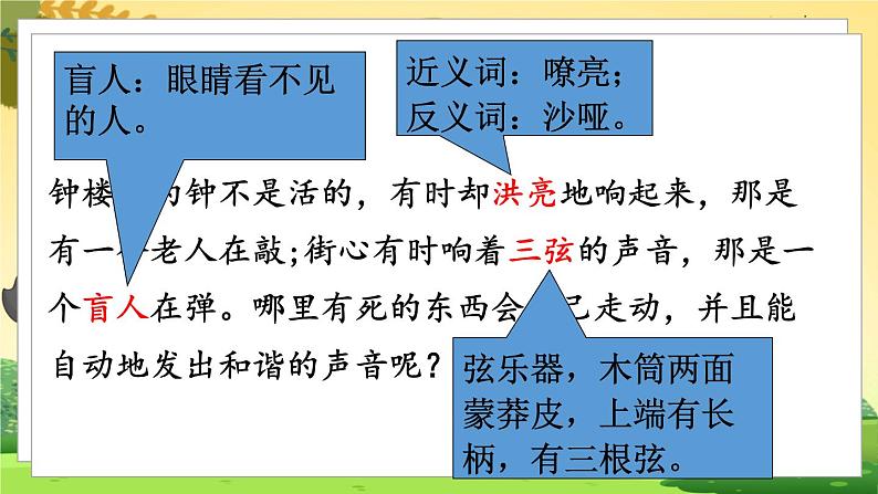 人教6语下 第5单元 16.表里的生物 PPT课件第7页
