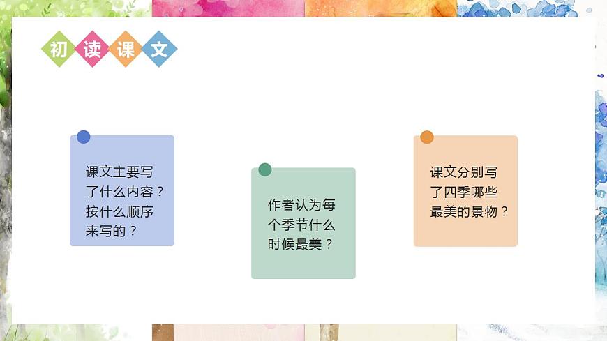 五年級(jí)語(yǔ)文上冊(cè)部編版第22課《四季之美》第一課時(shí)（教學(xué)課件） 第4頁(yè)