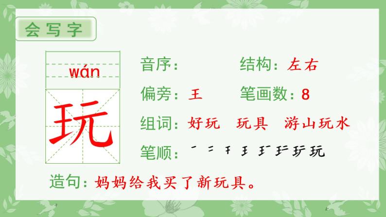 人教语文1年级下册 第3单元 6 怎么都快乐 PPT课件+导学案等素材02