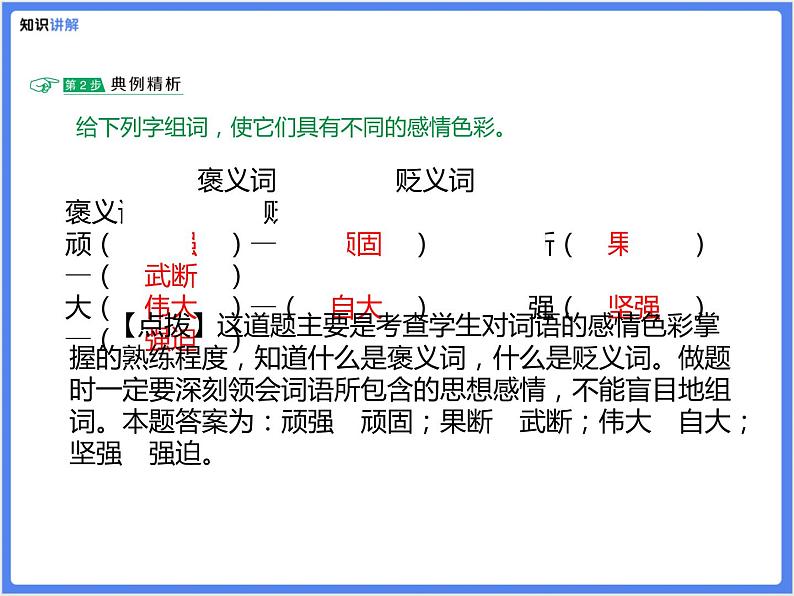 【精品课件】部编版 小升初 专题讲解:词语的运用06