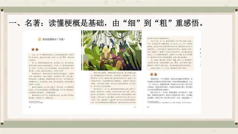 部编版六下语文期末专题 7-1 课外阅读(一)名著与散文 课件03