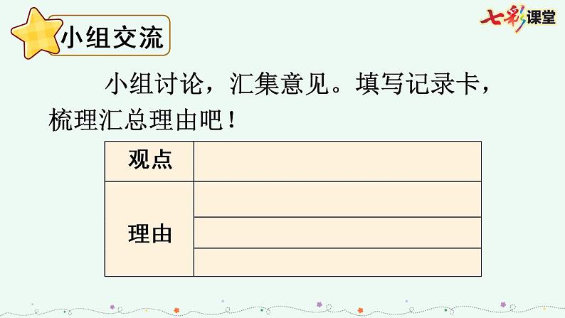 部编版小学语文三年级下册 口语交际:该不该实行班干部轮流制课件PPT第7页