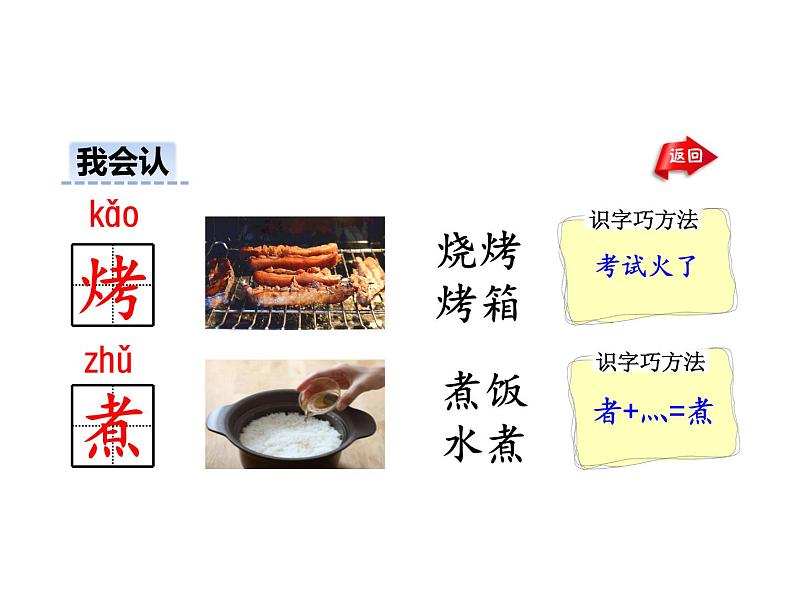 部编版二年级语文下册--识字4 中国美食(精品课件)第4页