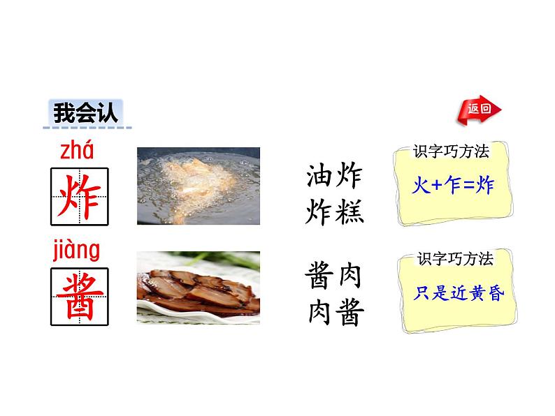 部编版二年级语文下册--识字4 中国美食(精品课件)第8页