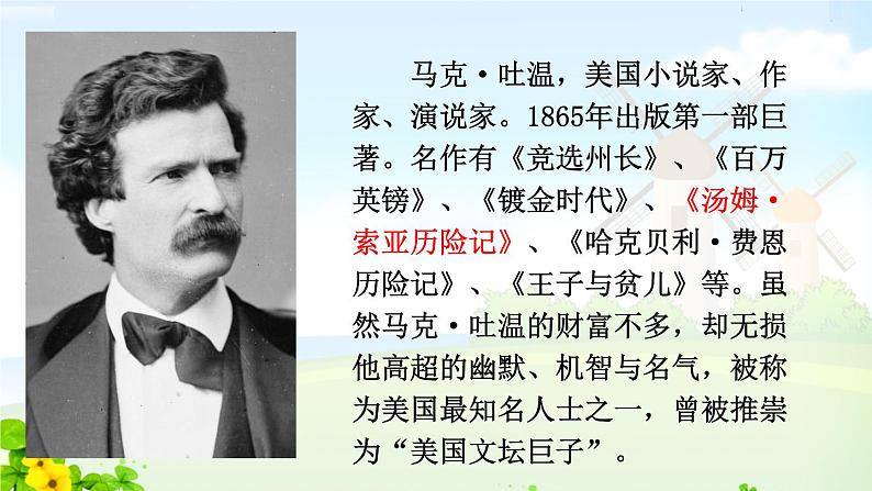 7 汤姆·索亚历险记(节选)课件PPT第5页