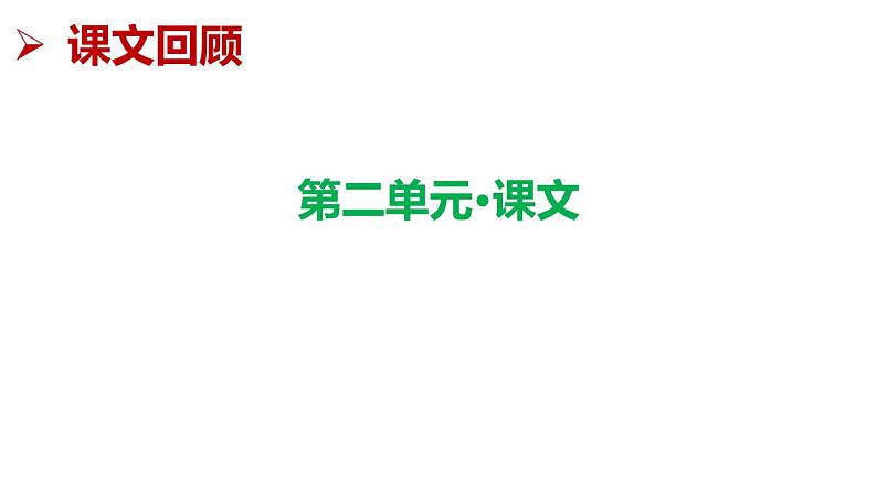 第二单元复习(课件)期中复习 人教版部编版 语文四年级下册第3页