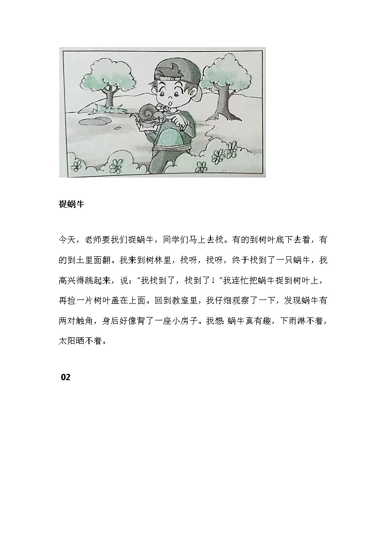 小学语文低年级看图写话:7大口诀+10大句式+38篇精选范文第3页