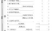 （2023春）人教版（五四制）小学语文（三下）- 专项训练（句子）