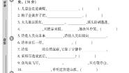 （2023春）人教版（五四制）小学语文（四下）- 专项训练（句子）（无答案）