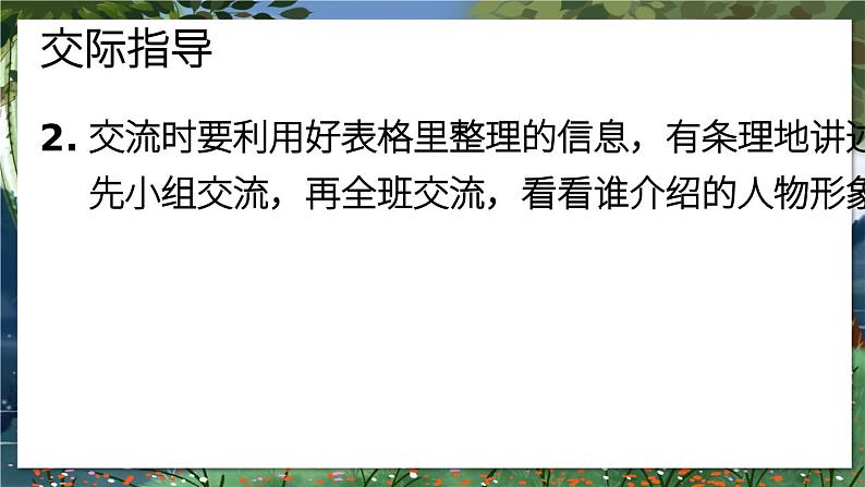 部编版语文5年级上册 第8单元 口语交际:我最喜欢的人物形象 PPT课件第6页