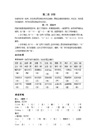 【专项练习】全套六年级专题小升初语文复习第一节  同音字（知识梳理+含答案）