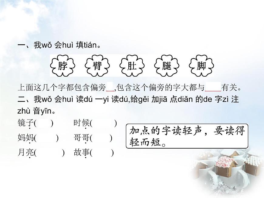 人教版小學語文一年級下冊語文園地四教學課件第2頁