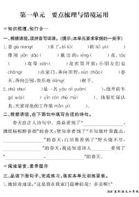 （2023春）潍坊版-人教版小学语文（二下）-情景化真题卷（共28页）