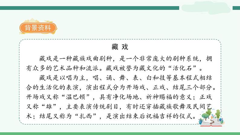4《藏戏》-部编版小学语文六年级下册课件PPT第5页