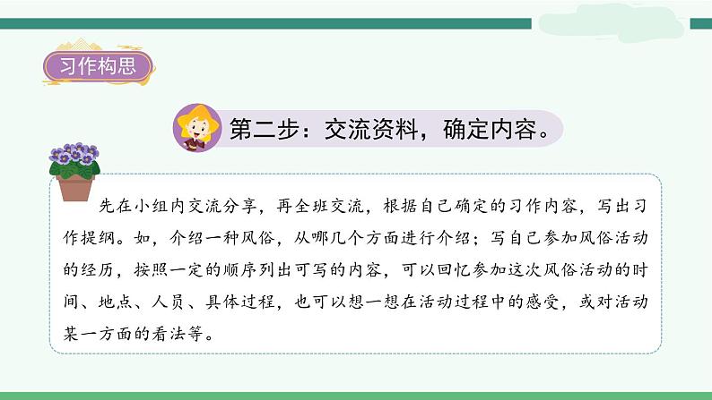 《习作一:家乡的风俗》-部编版小学语文六年级下册课件PPT第6页