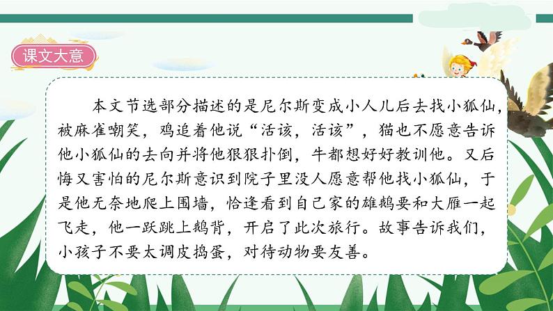 6《骑鹅旅行记(节选)》-部编版小学语文六年级下册课件PPT第5页