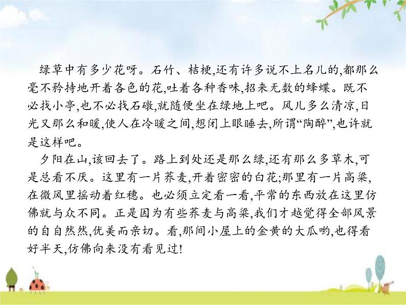 人教版小学语文五年级下册复习课外阅读专项教学课件第3页