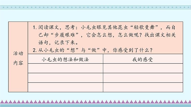 22《小毛虫》第2课时-部编版语文二年级下册课件PPT第2页