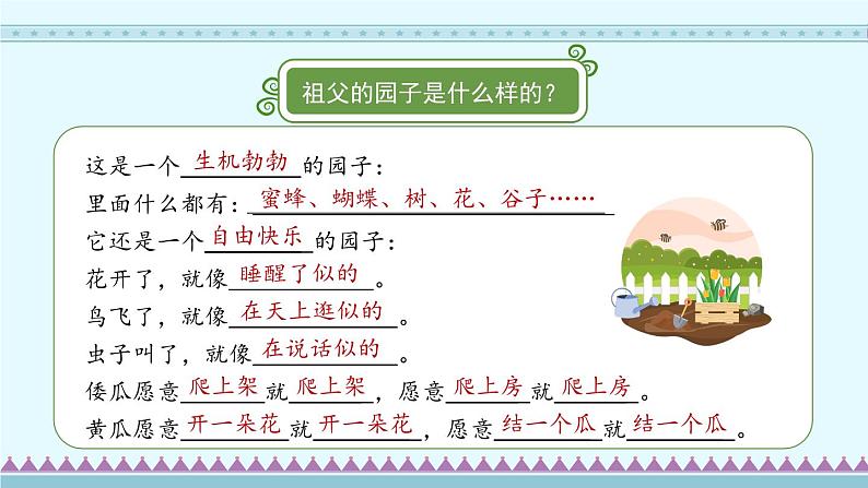 2《祖父的园子》第2课时(课件)-部编版语文五年级下册第2页