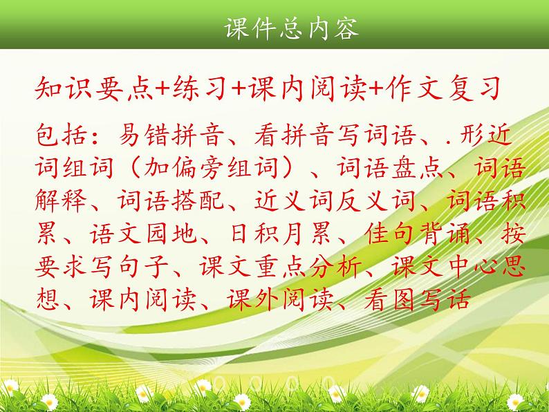 部编语文二年级语文下册《期末专题专项总复习课件》第2页