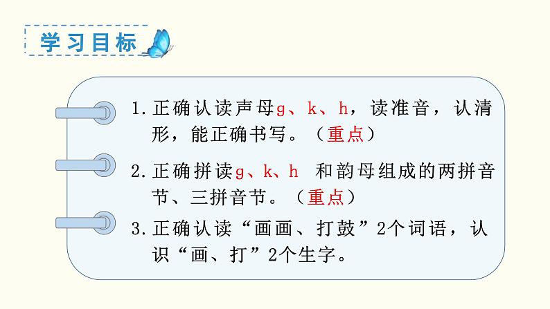 汉语拼音 g k h教学课件第3页