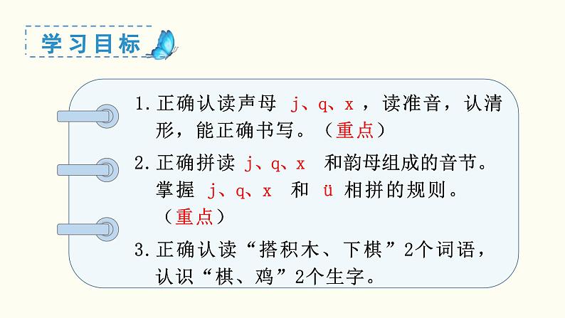 汉语拼音 j q x教学课件第3页
