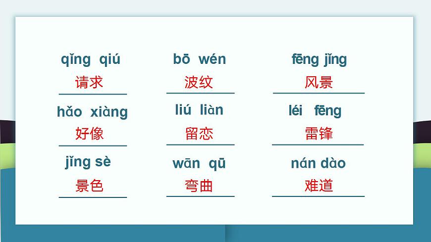 第二單元知識(shí)點(diǎn)復(fù)習(xí)（課件）-2022-2023學(xué)年二年級(jí)語(yǔ)文下冊(cè)期末單元復(fù)習(xí)（統(tǒng)編版）第7頁(yè)