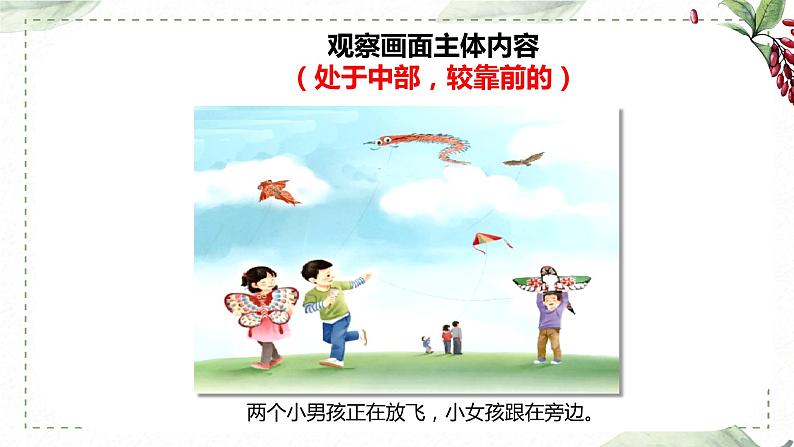 第二单元 习作: 看图画,写一写 放风筝(课件)-2022-2023学年语文三年级下册同步作文(部编版)08