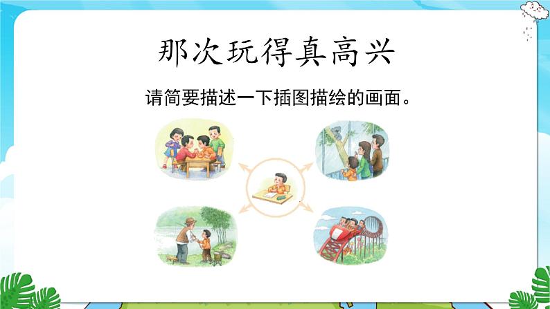 人教部编语文3上 第8单元 习作:那次玩得真高兴 PPT课件+教案02
