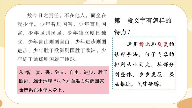 部编版语文5上 13《少年中国说(节选)》课件PPT+教案+课文朗读08