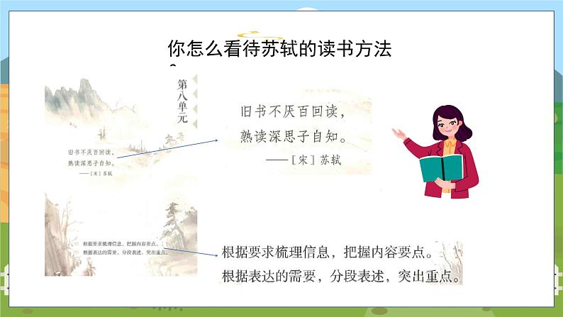 25. 古人谈读书 第一课时第1页